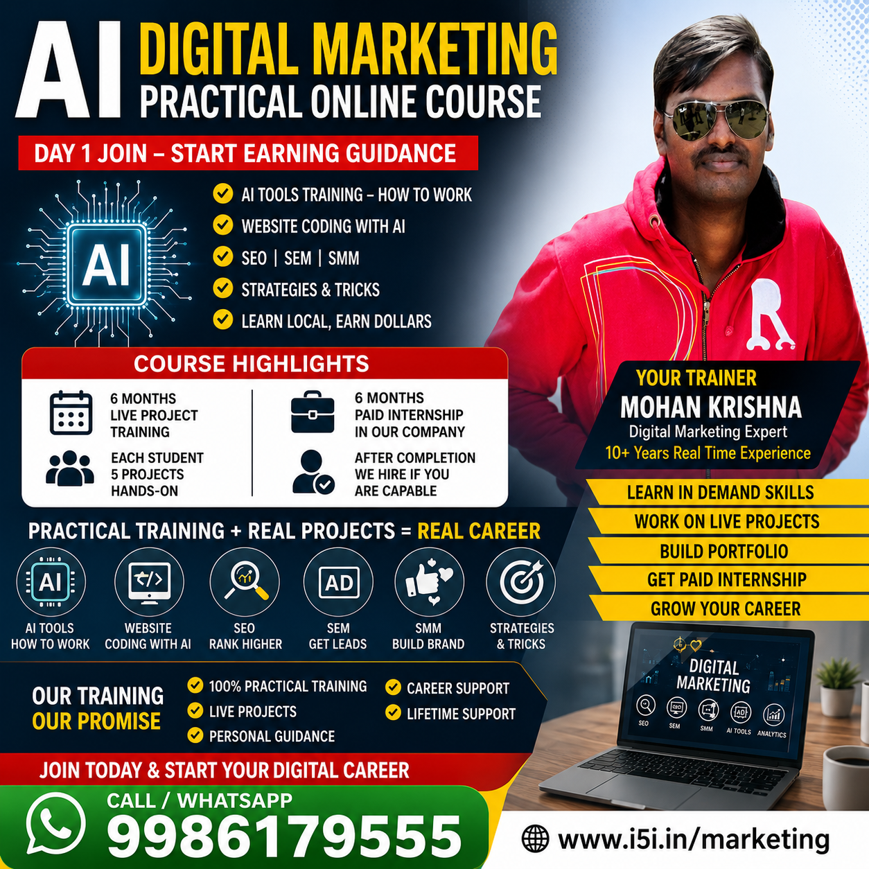 🚀 SEO MASTER COURSE + INTERNSHIP + JOB OPPORTUNITY 🚀